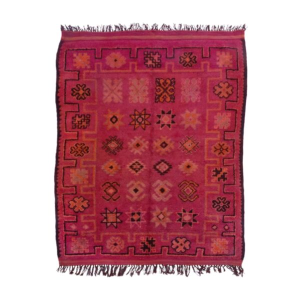 Tapis Bédouin Oulad Bousbaâ 172 x 133 cm 1